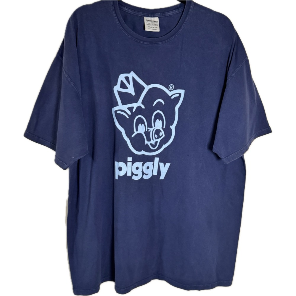 ComfortWash Piggly Wiggly T-Shirt Mens 2XL Blue Hilton Head SC